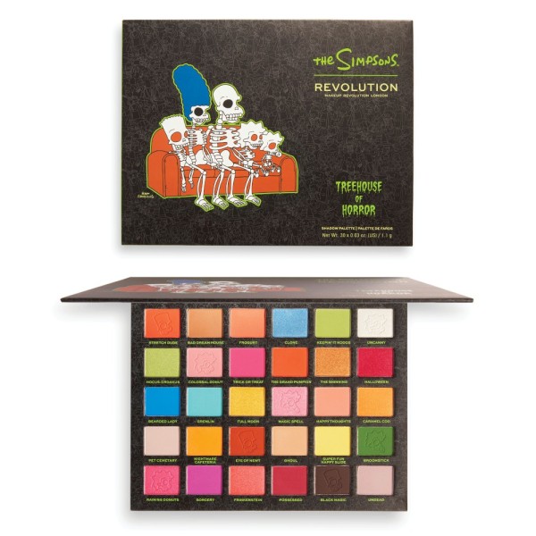 Revolution - Lidschattenpalette - x The Simpsons Treehouse of Horror Seriously Scary Shadow Palette 