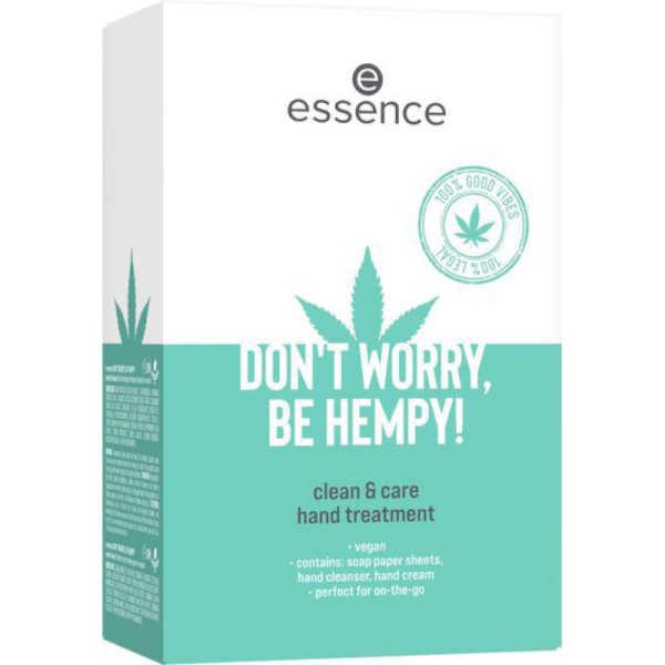 essence - DON'T WORRY, BE HEMPY! clean & care hand treatment - 01 Hempy Hands, Hempy Life!