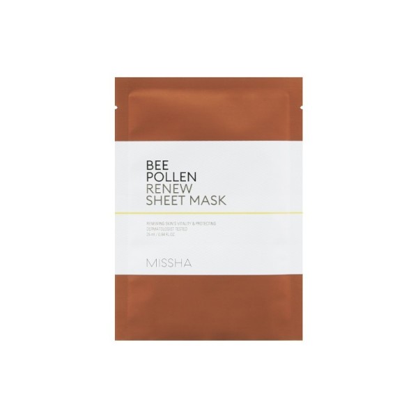 Missha - Maschera per il viso - Bee Pollen Renew Sheet Mask