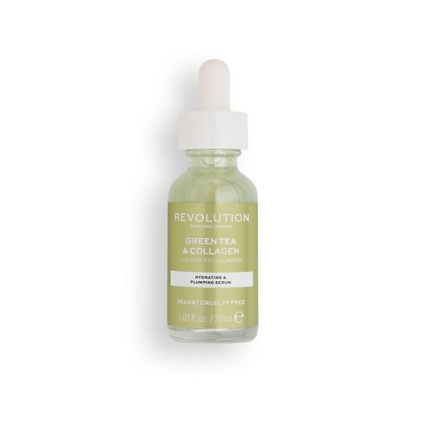 Revolution - Serum - Skincare Green Tea & Collagen Serum