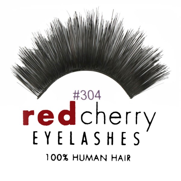 Red Cherry - Falsche Wimpern Nr. 304 Giovanna - Echthaar