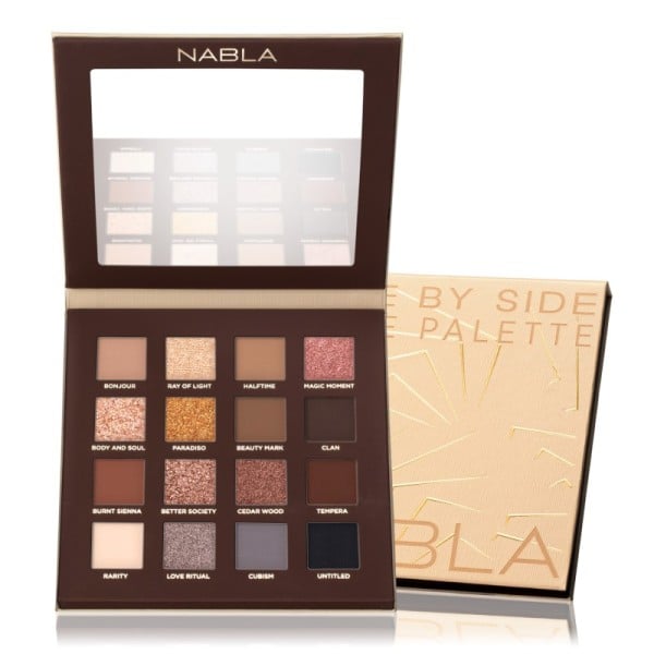 Nabla - Eyeshadow Palette - Side by Side Collection - Side By Side Nude Palette