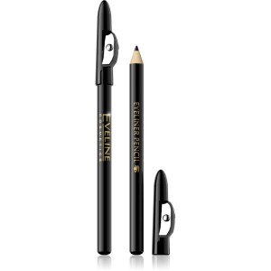 Eveline Cosmetics - Eyeliner - Eyeliner Pencil Long-Wear - Black