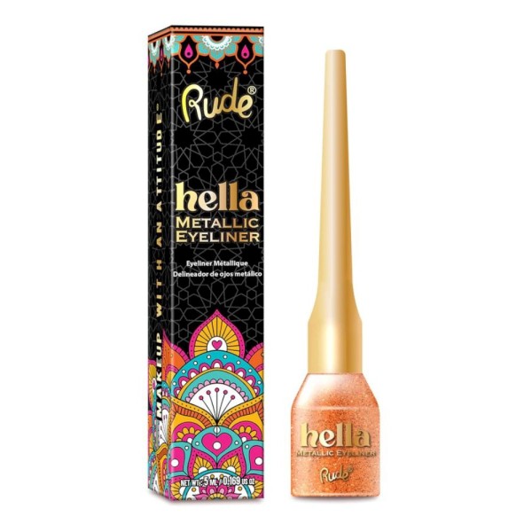 RUDE Cosmetics - Eyeliner - Hella Metallic Eyeliner Amber