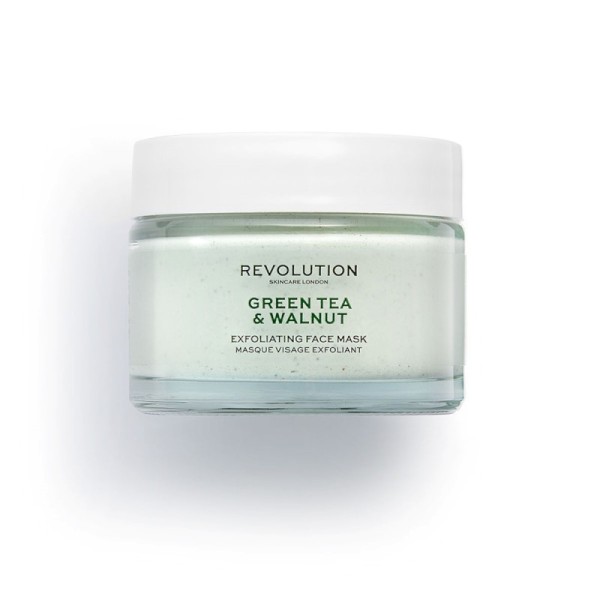 Revolution - Skincare Green Tea & Walnut Exfoliating Face Mask