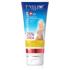 Eveline Cosmetics - Revitalum Intensely Regenerating Cream-Compress 8In1 For Cracked Heels 25% Urea 75Ml