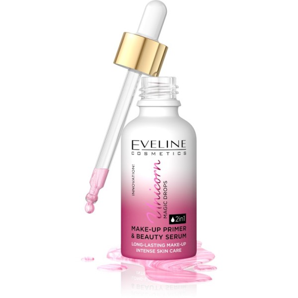 Eveline Cosmetics - Primer - Unicorn Magic Drops Make-up Primer & Beauty Serum