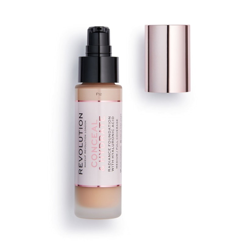 Revolution Foundation Conceal & Hydrate Foundation F12