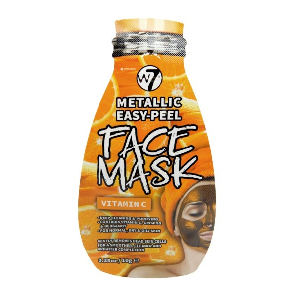 W7 Cosmetics - Gesichtsmaske - Metallic Easy-Peel Vitamin C Face Mask