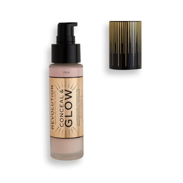 Revolution - Conceal & Glow Foundation - F0.5