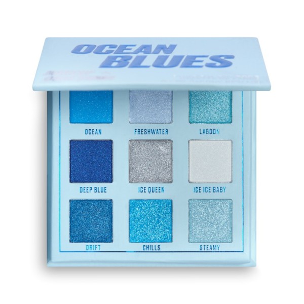 Makeup Obsession - Ocean Blues Shadow Palette - Small