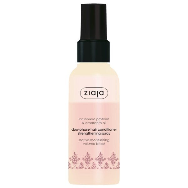 Ziaja - Haarpflegespray - Cashmere & Amaranth Oils Duophase Hair Conditioner Strengthening Spray