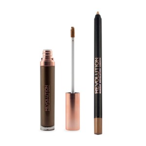 Makeup Revolution - Flüssiger Lippenstift - Retro Luxe - Metallic Lip Kit - Sovereign
