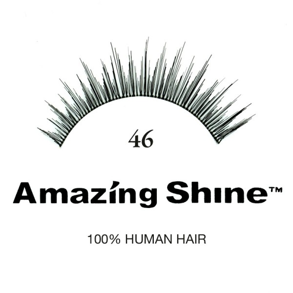 Amazing Shine - False Eyelashes - Human Hair - Nr. 46