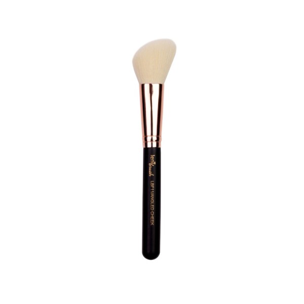 lenibrush - Kosmetikpinsel - Angled Cheek Brush - LBF11 - Matte Black Edition