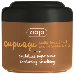 Ziaja - Körperpeeling - Cupuacu Kristallines Zuckerpeeling - Sheanuss-, Paranuss- und Macadamia-Öl