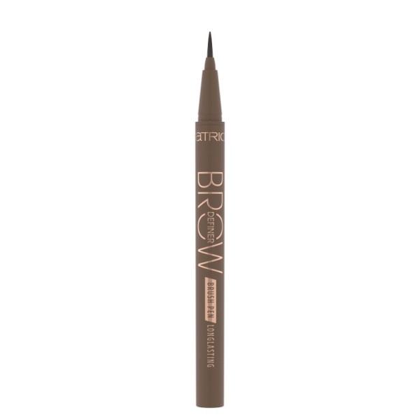 Catrice - Eyebrow pen - Brow Definer Brush Pen Longlasting 040 Ash Brown
