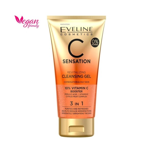 Eveline Cosmetics - Reinigungsgel - C Sensation Cleansing Wash Gel 3 in 1 - 75 ml