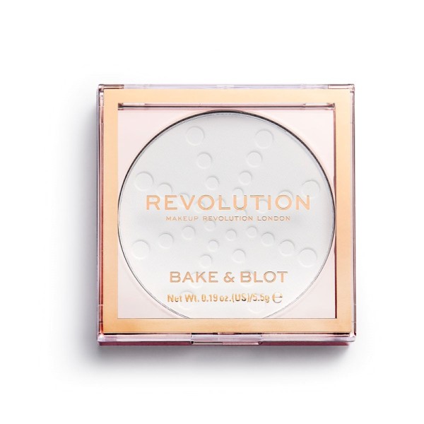 Revolution - Bake & Blot Powder - White