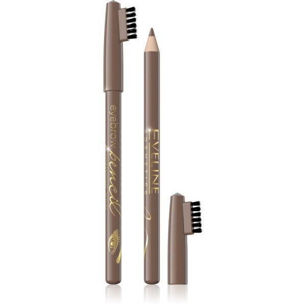 Eveline Cosmetics - Eyebrow Pencil With Brush - Blonde