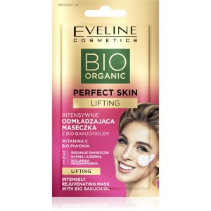 Eveline Cosmetics - maschera per il viso - Bio Organic - Perfect Skin Intensive Rejuvenating Mask - Organic Bakuchiol