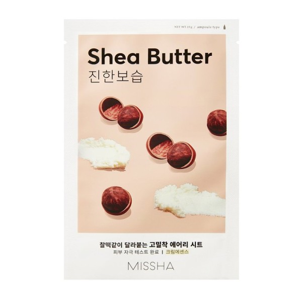 MISSHA - Gesichtsmaske - Airy Fit Sheet Mask - Shea Butter