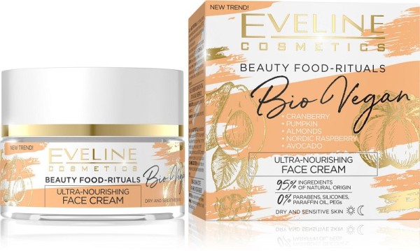 Eveline Cosmetics - Gesichtscreme - Bio Vegan ultra-pflegende Tages- und Nachtcreme