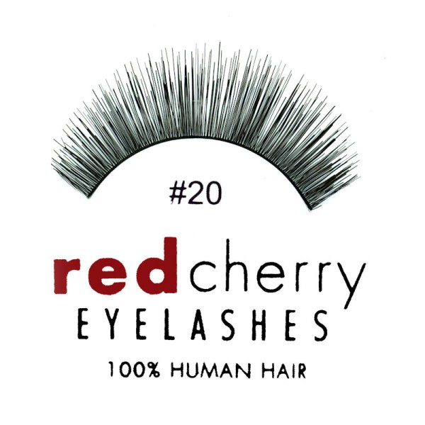 Red Cherry - Falsche Wimpern Nr. 20 Hon - Echthaar