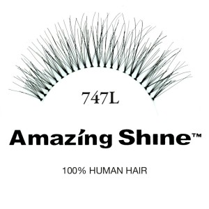 Amazing Shine - False Eyelashes - Human Hair - Nr. 747L