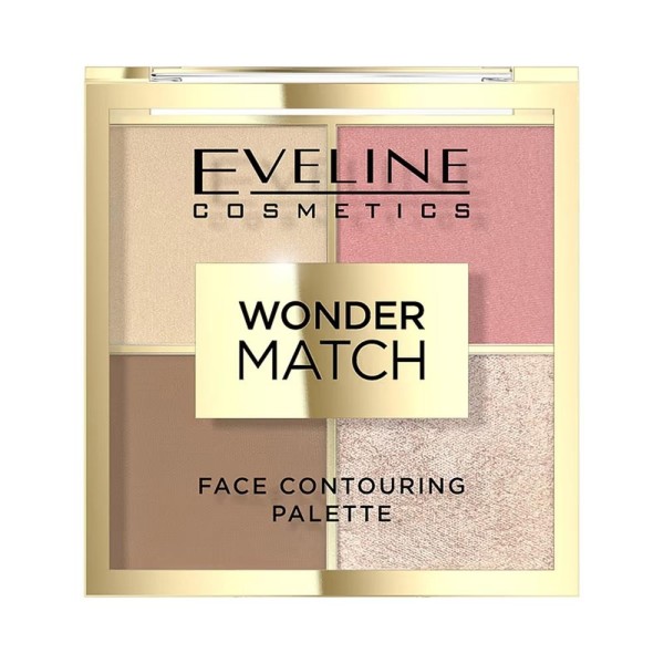 Eveline Cosmetics - Konturpalette - Wonder Match Face Contour Palette - No.2