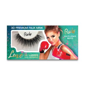 RUDE Cosmetics - Falsche Wimpern - Luxe 3D Premium Faux Mink Lashes - Excellence