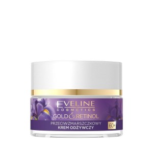 Eveline Cosmetics - Gesichtscreme - Gold and Retinol Anti Wrinkle Nourishing Face Cream 60+ - 50ml