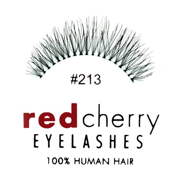 Red Cherry - False Eyelashes No. 213 Harley - Human Hair