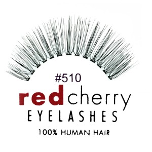 Red Cherry - False Eyelashes No. 510 Juliet - Human Hair