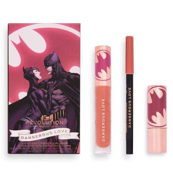 Revolution - Lippenset - X DC Dangerous Love Lip Kit