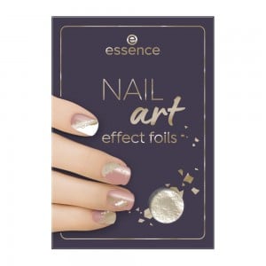 essence - NAIL art effect foils - 01 Golden Galaxy
