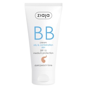 Ziaja - Gesichtspflege - BB Cream - Oily and Combination Skin - Dark/Peach Tone SPF15