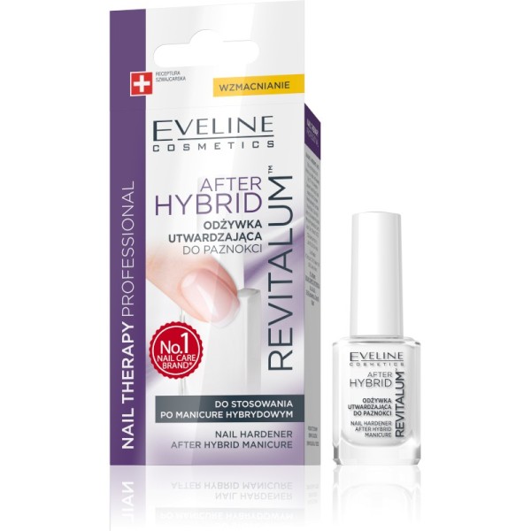 Eveline Cosmetics - Nail Therapy After Hybrid Reconstructing Therapy for damaged Nails 12ML