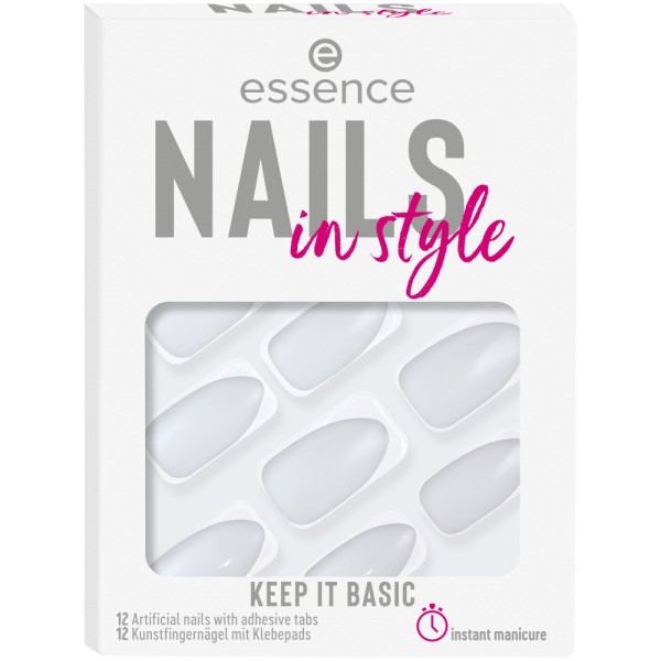 essence - Fake Nails - Nails In Style 15 - KEEP IT BASIC