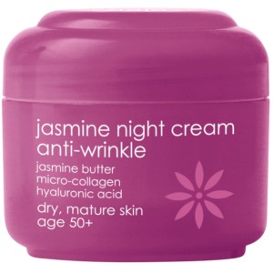 Ziaja - Gesichtspflege - Jasmine Night Cream Anti-Wrinkle