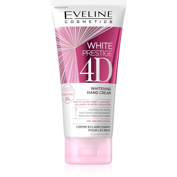 Eveline Cosmetics - Handcreme - White Prestige 4D Whitening Hand Cream