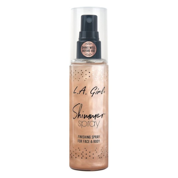 LA Girl - Shimmer Spray - Prime, Set & Shimmer - Rose Gold