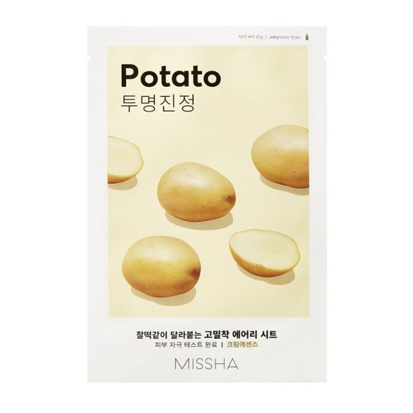 MISSHA - Gesichtsmaske - Airy Fit Sheet Mask - Potato