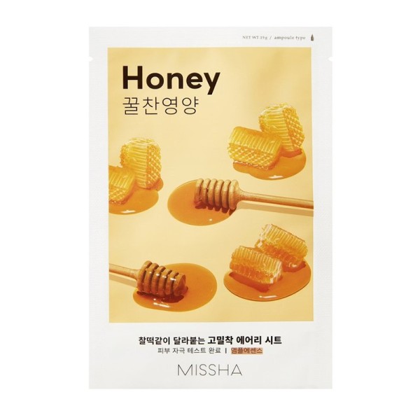 MISSHA - Gesichtsmaske - Airy Fit Sheet Mask - Honey