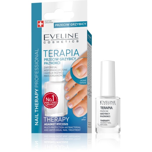Eveline Cosmetics - cura delle unghie - Nail Therapy Professional Against Nails Mycosis 12Ml