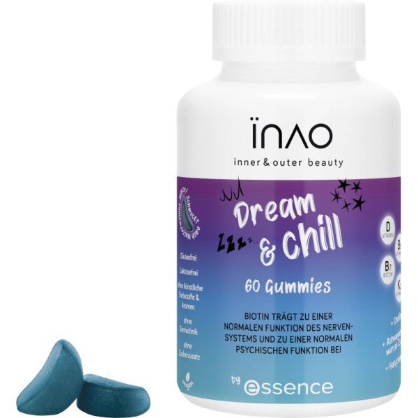 INAO by essence - Supplementi alimentari - inner and outer beauty Dream and Chill gummies