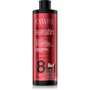 Eveline Cosmetics - Haarshampoo - Keratin Color & Repair Shampoo + Color Protection - 400ml