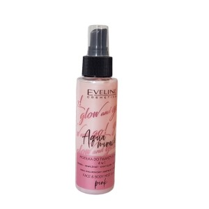 Eveline Cosmetics - Gesichtsspray - Glow And Go Aqua Miracle Face Mist Pink