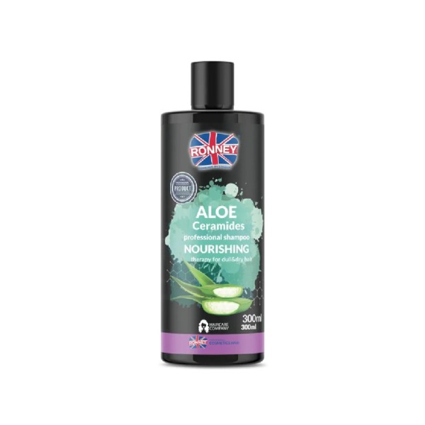 Ronney Professional - Shampoo für stumpfes und trockenes Haar - Aloe Ceramides Nourishing Therapy fo