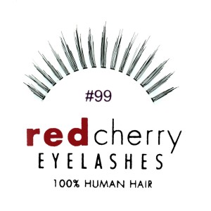 Red Cherry - False Eyelashes No. 99 Kennedy - Human Hair